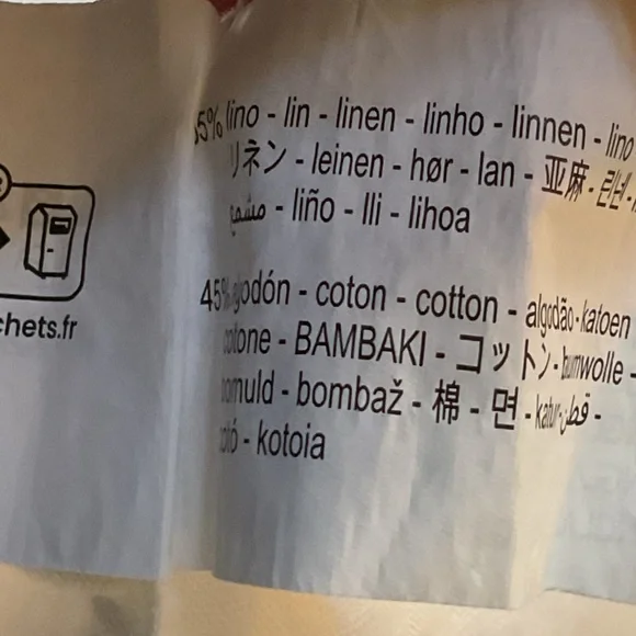 Zara linen cotton blend white shirt, XXL - Picture 5 of 5